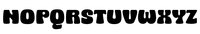 Chunky Vibes Font UPPERCASE