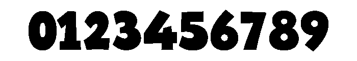 Chunky Zorvy Font OTHER CHARS