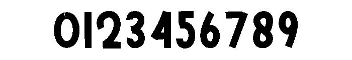 Chunky2 Font OTHER CHARS