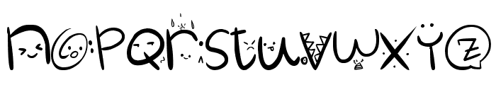 Churli_Cute Font LOWERCASE