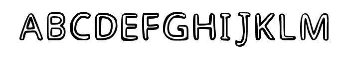 Churro Regular Font UPPERCASE