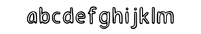 Churro Regular Font LOWERCASE