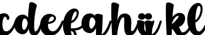 Chyali Personal Use Font LOWERCASE