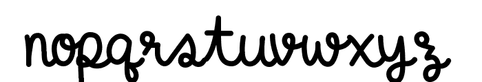 charleeboots Font LOWERCASE