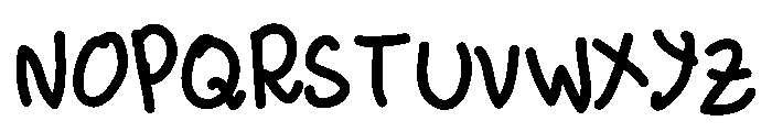 cheerful Font UPPERCASE