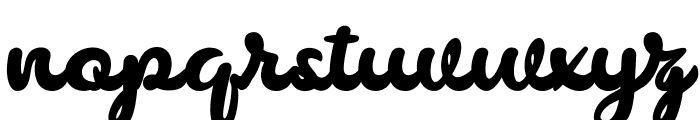 chocolate Font LOWERCASE