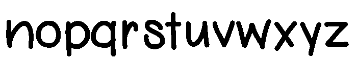chunkamonk Font LOWERCASE