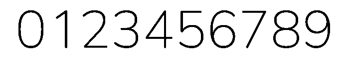 Chiron GoRound TC 200 Font OTHER CHARS