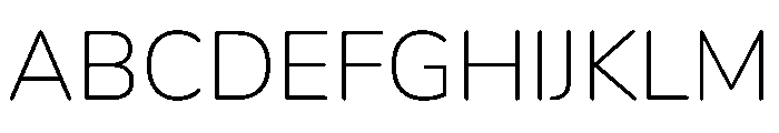 Chiron GoRound TC 200 Font UPPERCASE