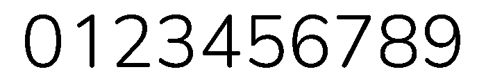 Chiron GoRound TC 300 Font OTHER CHARS