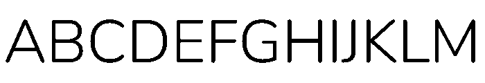 Chiron GoRound TC 300 Font UPPERCASE