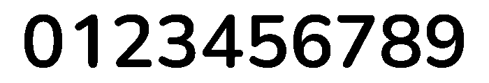 Chiron GoRound TC 500 Font OTHER CHARS