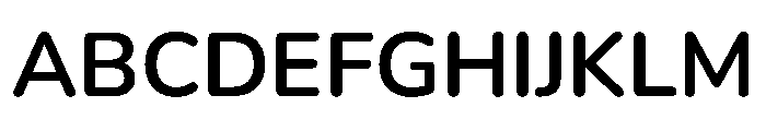 Chiron GoRound TC 500 Font UPPERCASE