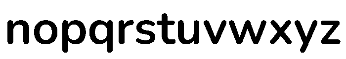 Chiron GoRound TC 500 Font LOWERCASE
