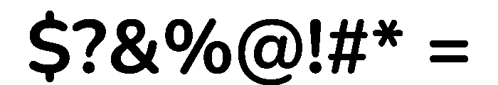 Chiron GoRound TC 600 Font OTHER CHARS