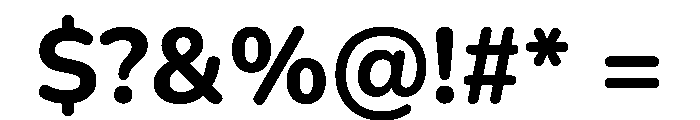 Chiron GoRound TC 700 Font OTHER CHARS