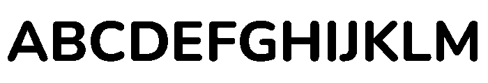 Chiron GoRound TC 700 Font UPPERCASE