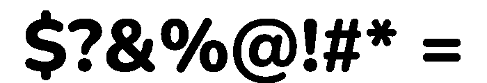Chiron GoRound TC 800 Font OTHER CHARS