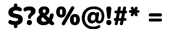 Chiron GoRound TC 900 Font OTHER CHARS