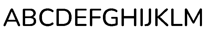 Chiron GoRound TC Regular Font UPPERCASE