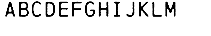 Chainprinter Regular Font LOWERCASE