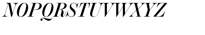 Chamber Display SemiBold Italic Font UPPERCASE