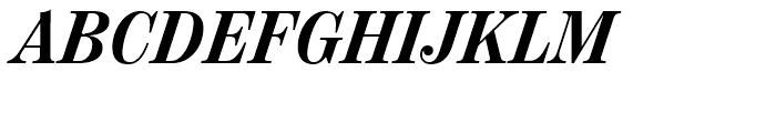 Chamber Headline Bold Italic Font UPPERCASE