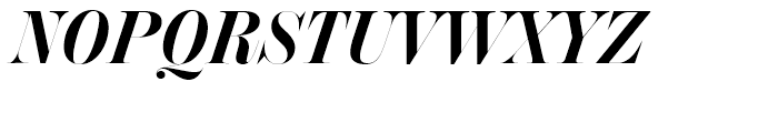 Chamber SuperDisplay Bold Italic Font UPPERCASE