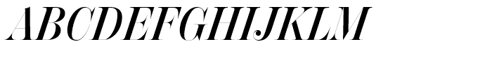 Chamber SuperDisplay SemiBold Italic Font UPPERCASE
