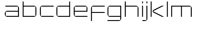 Changeling Neo Light Font LOWERCASE