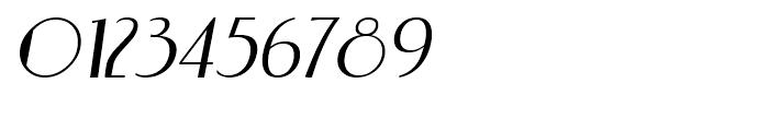 Charbonne Oblique Font OTHER CHARS