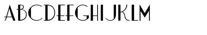 Charbonne Regular Font UPPERCASE