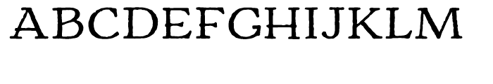 Charcuterie Serif Font UPPERCASE