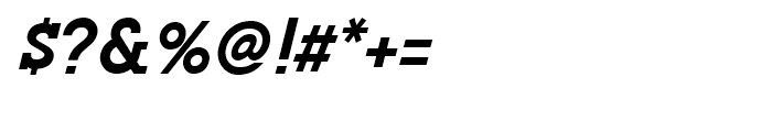 Charifa Serif Bold Oblique Font OTHER CHARS