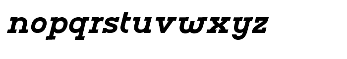 Charifa Serif Bold Oblique Font LOWERCASE