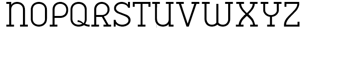 Charifa Serif Light Font UPPERCASE