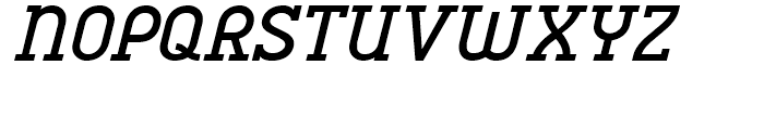 Charifa Serif Medium Oblique Font UPPERCASE