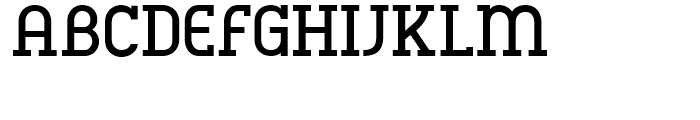 Charifa Serif Medium Font UPPERCASE