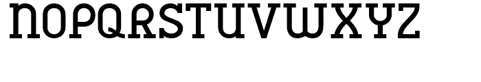 Charifa Serif Medium Font UPPERCASE