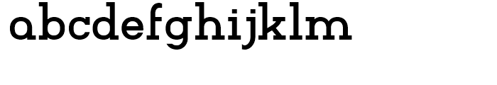 Charifa Serif Medium Font LOWERCASE
