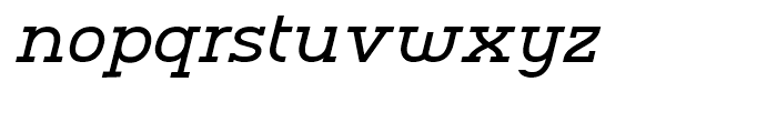 Charifa Serif Regular Oblique Font LOWERCASE