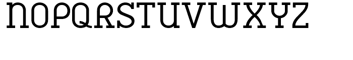 Charifa Serif Regular Font UPPERCASE
