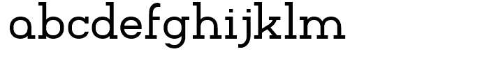 Charifa Serif Regular Font LOWERCASE