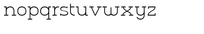 Charifa Serif Thin Font LOWERCASE