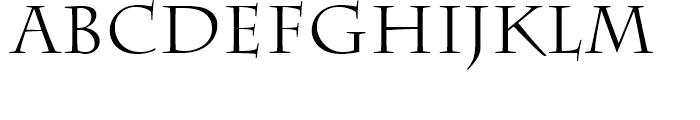 Charlemagne Regular Font LOWERCASE