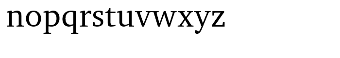 Charter BT Roman Font LOWERCASE