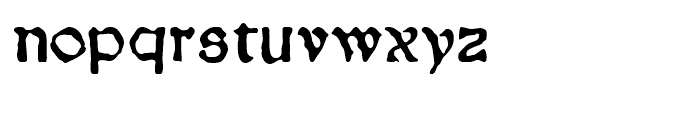 Chaucer Regular Font LOWERCASE