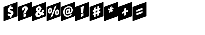 Checker Font OTHER CHARS