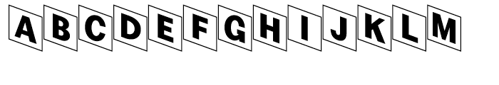 Checker Font LOWERCASE