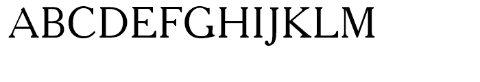 Cheltenham Old Style Standard Font UPPERCASE